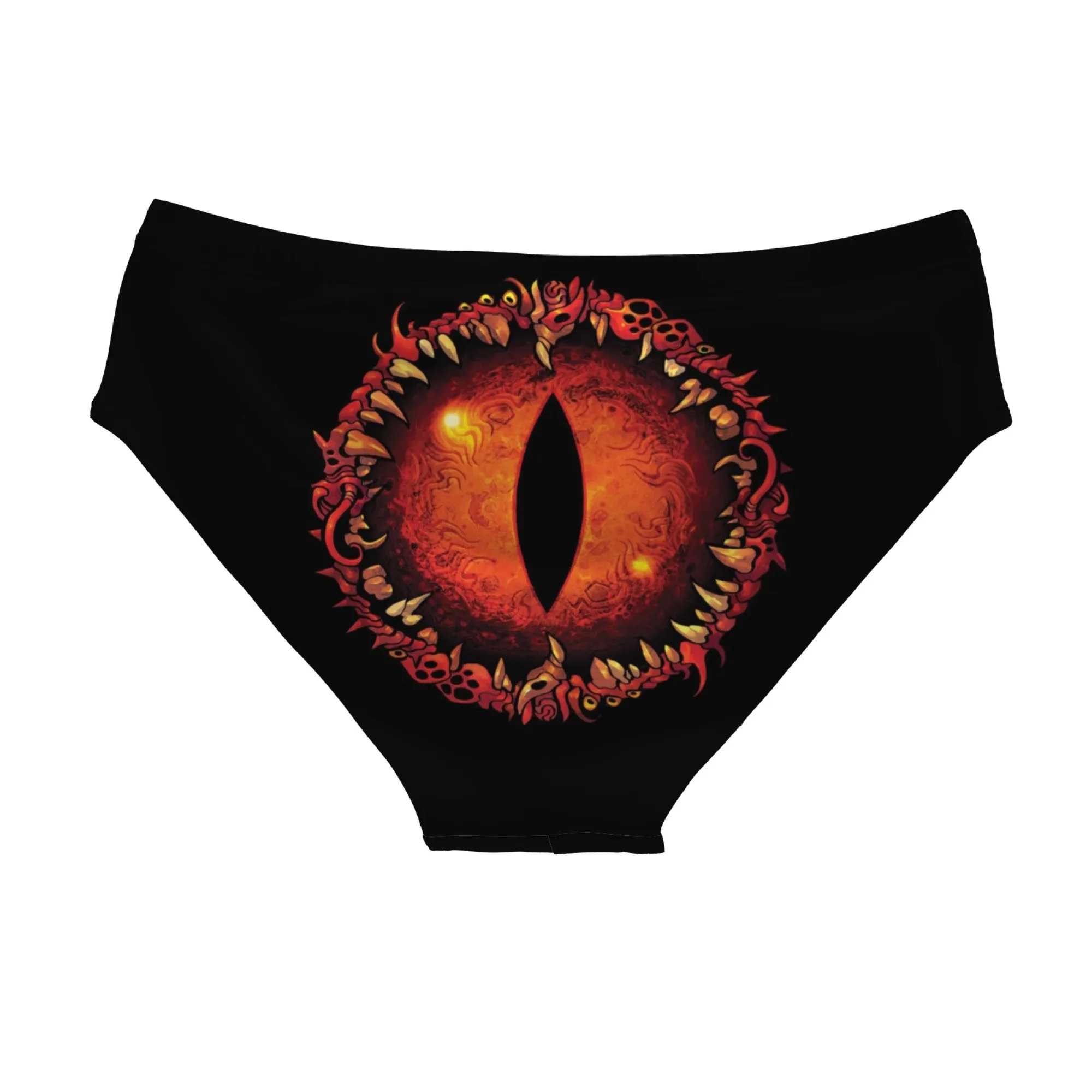 Fantasy Demon Eye Socks Quick-drying Breathable Non-slip Men's Triangle Swim Trunks Water Sports Surfing Fitness Novel Swimwear