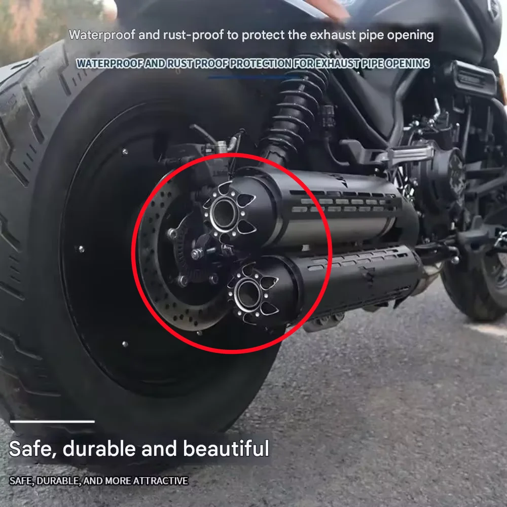 For VOGE CU525 modified exhaust tail section decorative cover modified motorcycle accessories