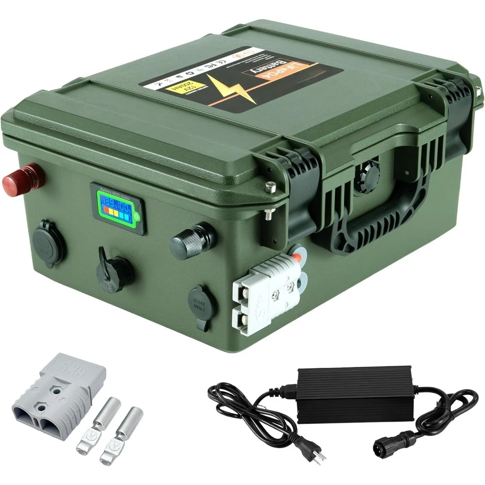 

Аккумулятор LiFePO4 12 В, 200 Ач, морская батарея, встроенный 150 А BMS, 2560 Втч, 8000 + литиевые батареи глубокого цикла, 12 В для троллингового двигателя