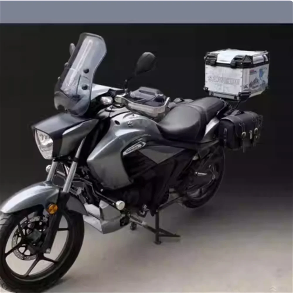 for Suzuki Introder 150/GL150 luggage rack modification High quality tailstock Introder 155/155KR rear armrest rack cargo rack