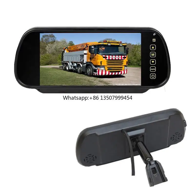 Shenzhen Factory CE RoHS 7 Inch Monitor Car Rearview Mirror