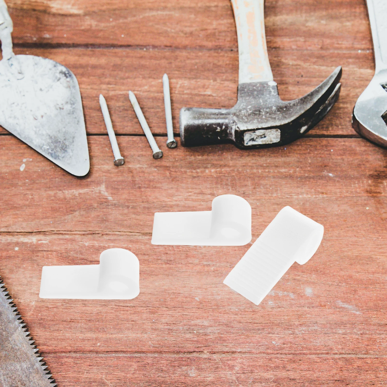 

50pcs Sofa Spring Buckle Furniture Springs Fastener Clamps Couch Connector Sectional Oval Hole Design Easy Use