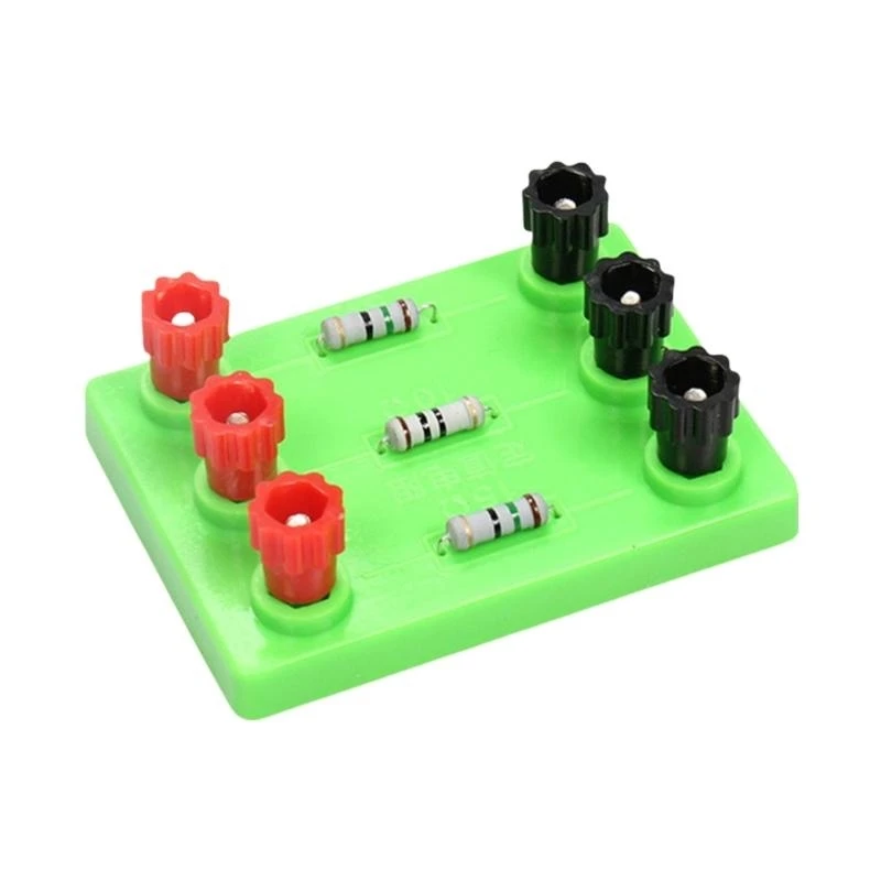  Physical Fixed Resistance 5/10/15 Ohm STEM Learning Toy Physical Experiment Equipment for Classroom Science Study