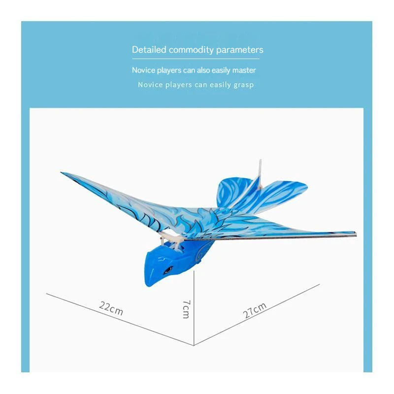 2.4ghz Remote Control Bionic Bird Tumbling Free Interactive Flight Electric Luban Bird Cool Toys For Children Gift