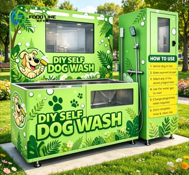

Customize Internationally Certified Pet Washing Machine Self-Service Pet Washing Station, Outdoor Dog Washer