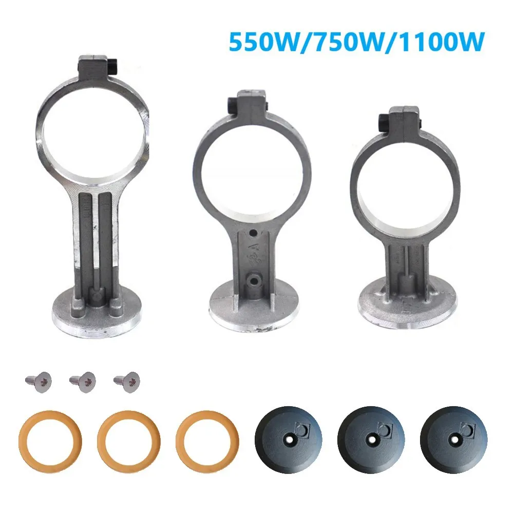 4 For Ottos Oil-Silent Air Pump Piston Ring Air Compressor Connecting Rod Assembly Cylinder Pressure Plate 550W/750W/1100W