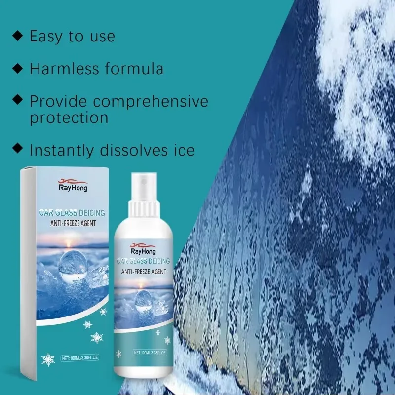 Anti Fog Dustproof and Transparent Agent Effectively Keeps The Front Windshield Clean Anti Freezing Tool for Glass Defrosting