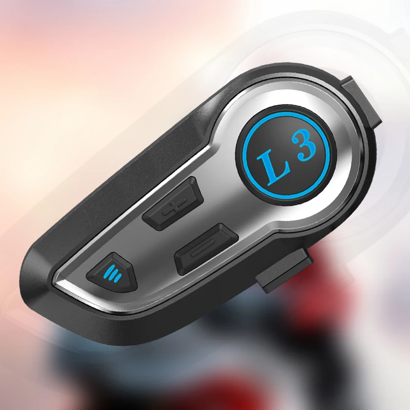 Motorcycle Helmet Bluetooth Earphones Waterproof Noise-Reducing Long Battery Life Intelligent Built-in Bluetooth Headset