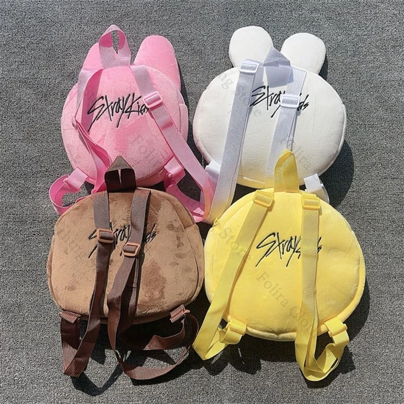 Kpop Fashion Bangchan Woojin Lee Know Minho Fans Ransel Lucu Kawaii Tas Mewah Hadiah Ulang Tahun Desain Bordir Tas Wanita