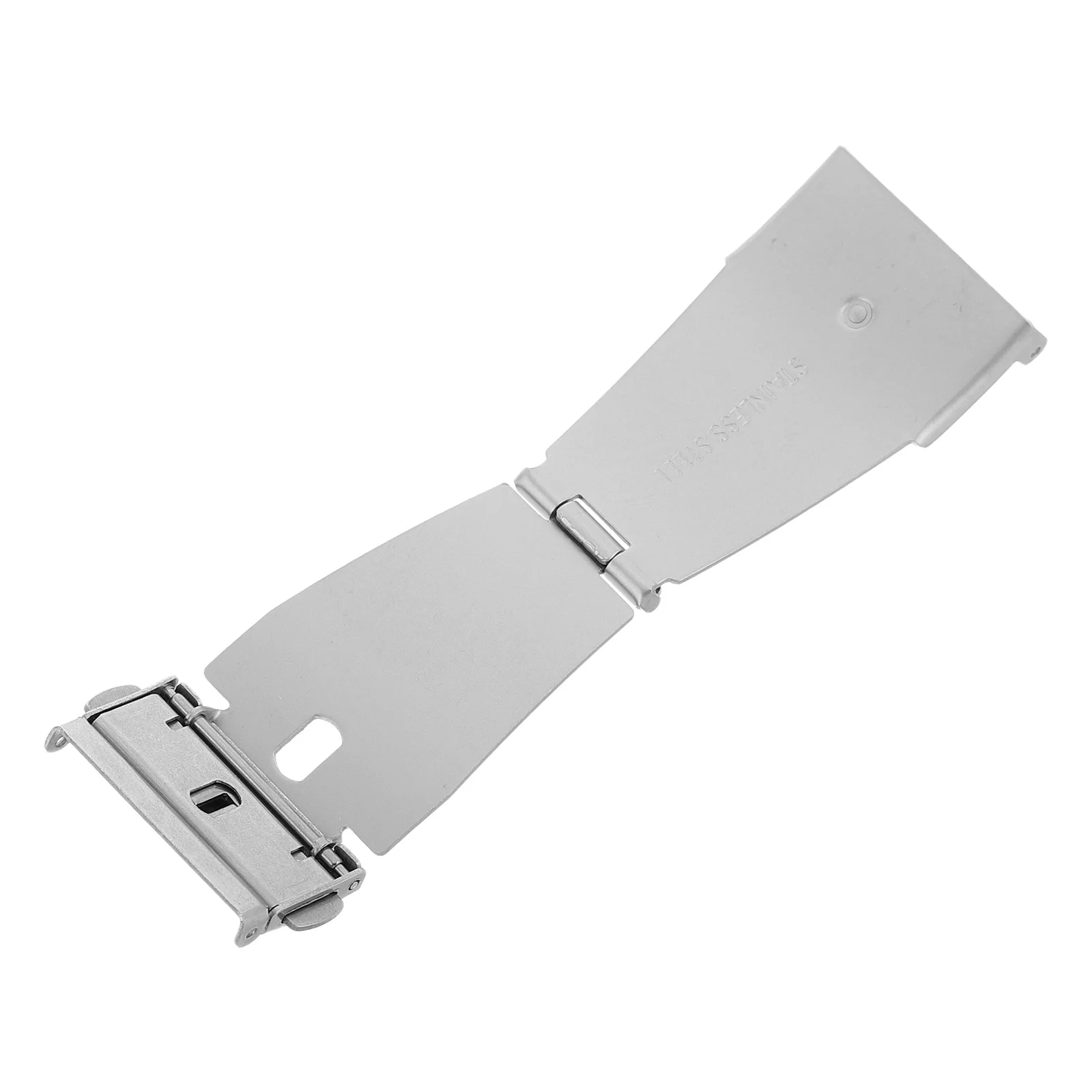 

Stainless Steel Watch Band Butterfly Clasp Double Push Button Buckle For Men Women Universal Replacement Metal Strap Connector