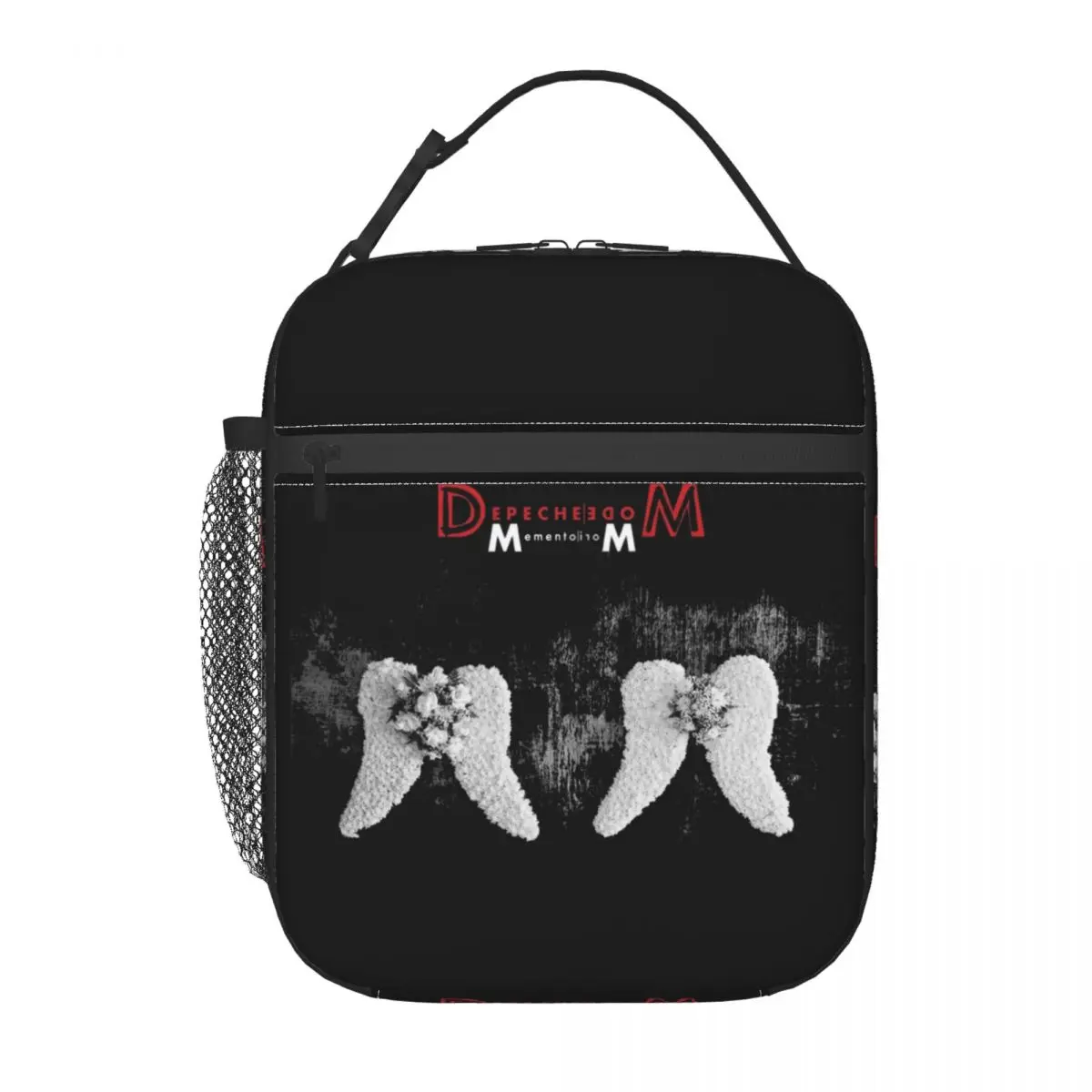 Depeche Cool Mode Heavy Metal Rock Band Portable Lunch Box Women Waterproof Thermal Cooler Food Insulated Lunch Bag Children