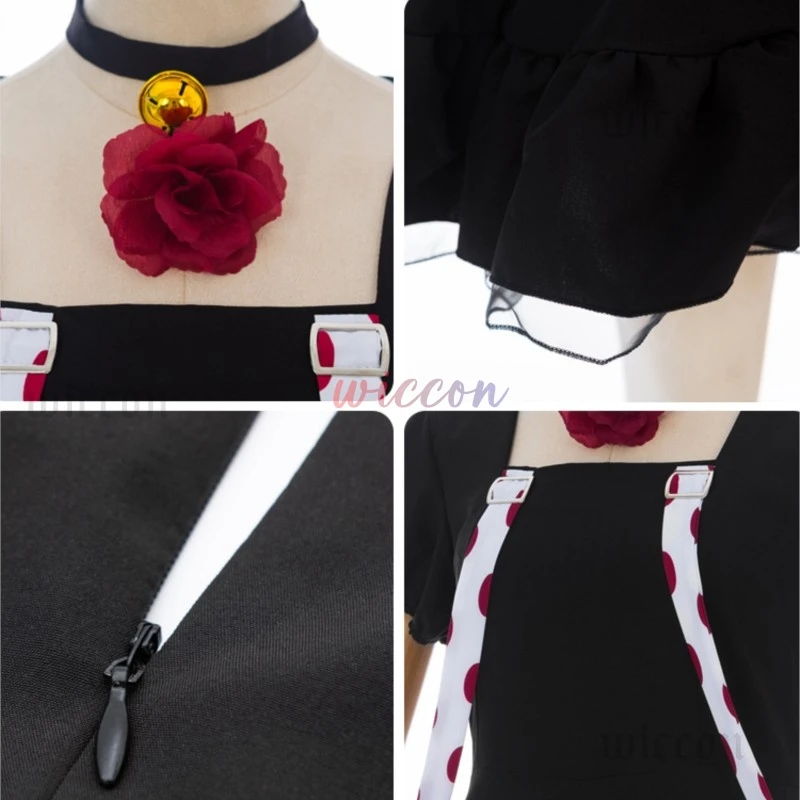 Anime Juuzou Suzuya Cosplay Dress Costume Halloween Suit For Women Men Outfit Carnival Party Wig Accessories view 4