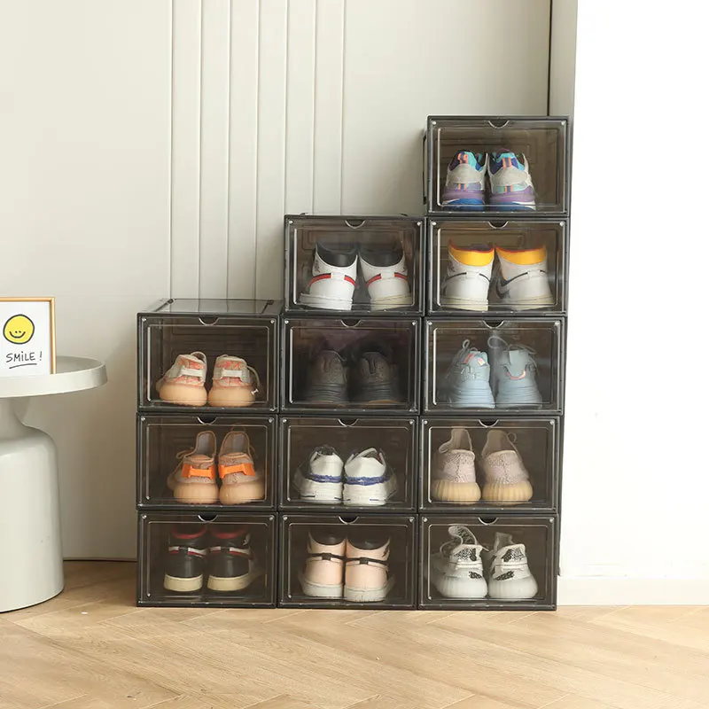 C3  Positive high -profile shoe box storage box sneakers collection box display cabinet Yaylai basketball shoe cabinet