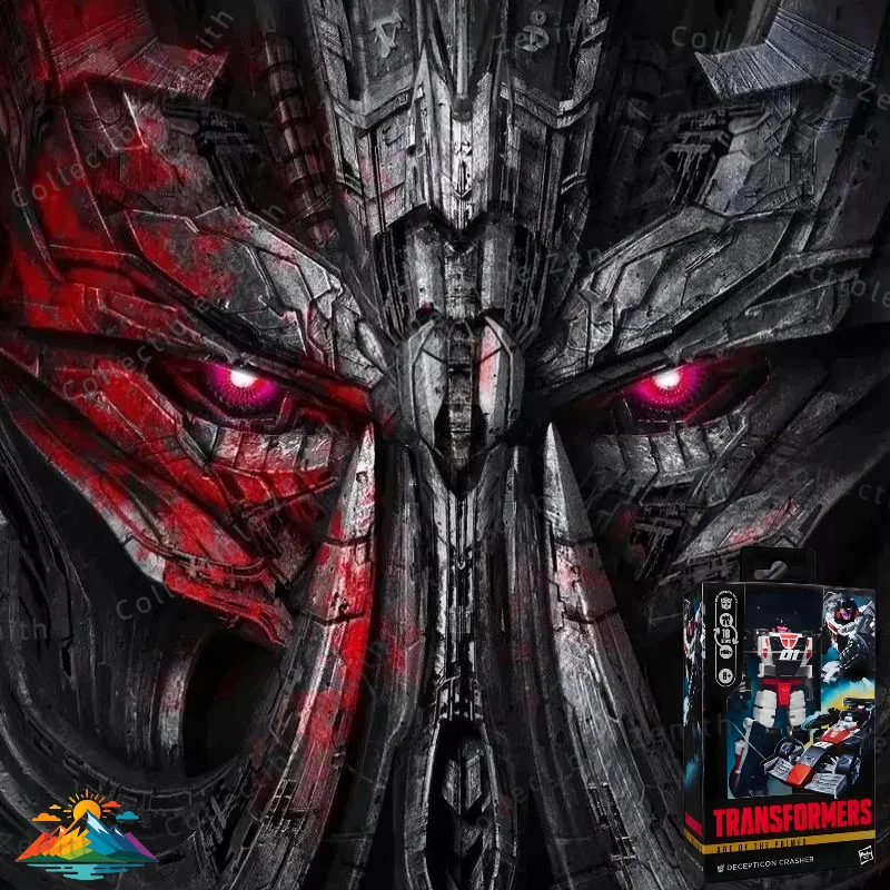 

【IN STOCK】Hasbro Transformable toys Age Of The Primes Deluxe Class Decepticon Crasher Figures Robot Toy Collect Hobbies Gifts