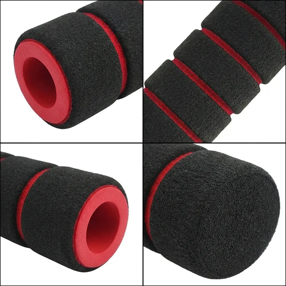 Motorcycle Handlebar Foam Grip Cover Compatible with Common Handlebar Profiles for Stable Mounting and Function