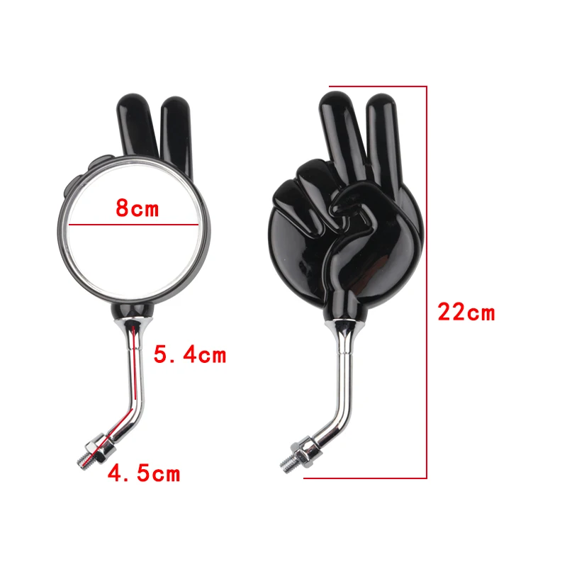 For Dio 50 JOG 50 Motorcycle Scooter Rearview Mirrors Side Mirror Gesture Rear View Mirror