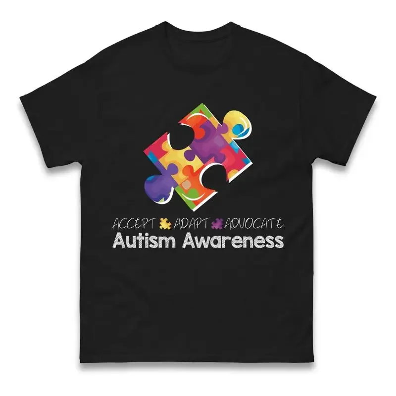 Autism Awareness T Shirt Support Advocate Accept