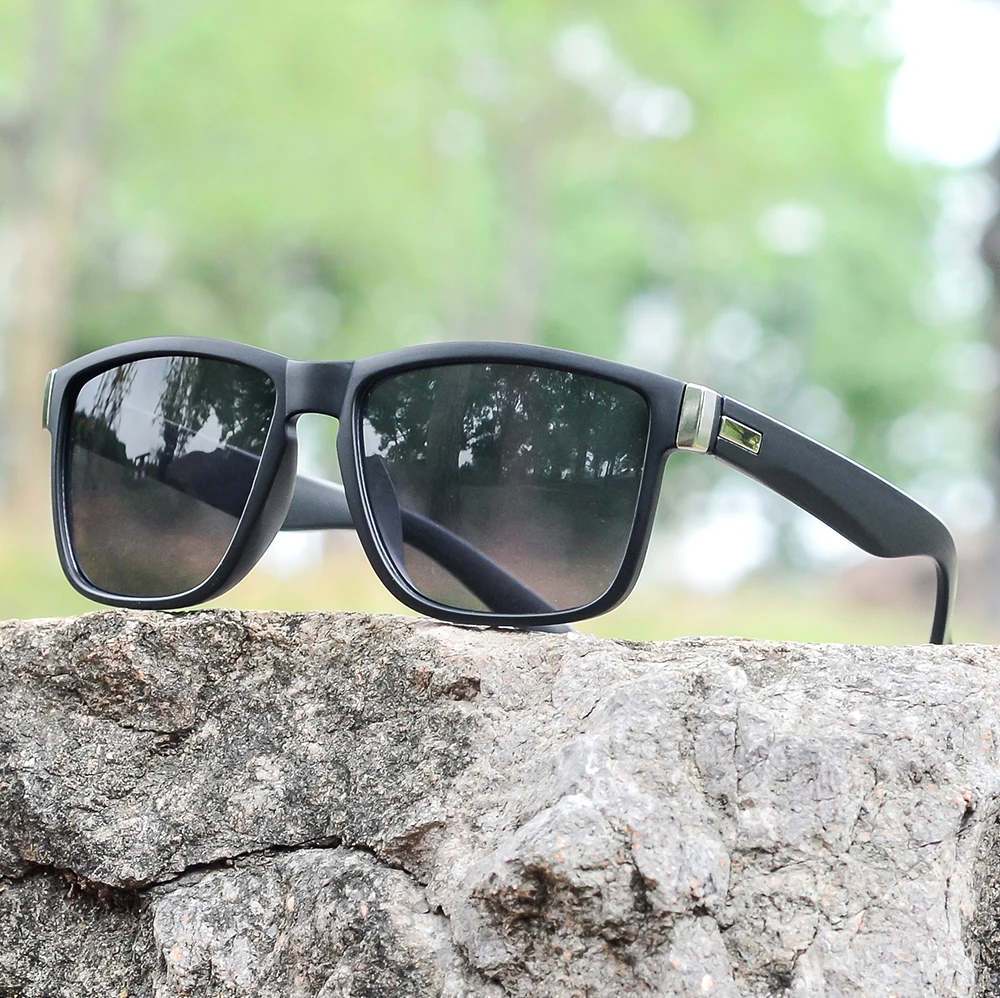 CRIXALIS Mode Vintage Quadratische Sonnenbrille für Männer Frauen Fahren Luxus Marke Designer Sonnenbrille Anti-Glare Retro Shades UV400 – Detail 1