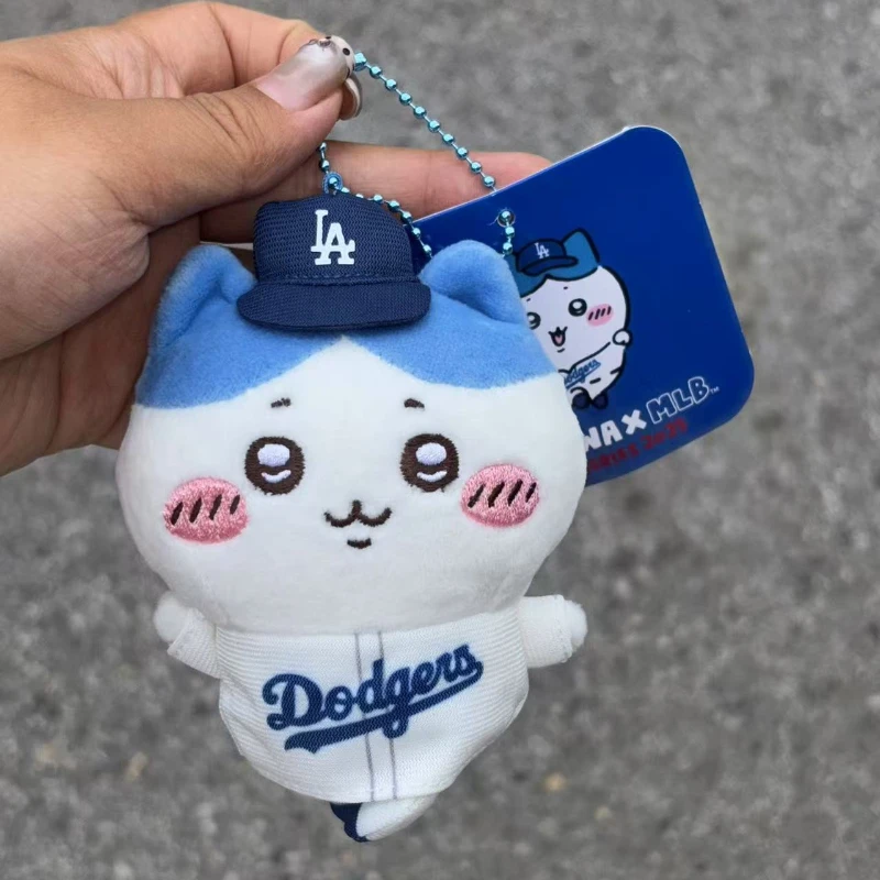 Usachi Chiikawa Bear Baseball Giants Cartoon Hachiware Usagi Shapeshift Sanrio Hello Kitty Kuromi Anime Hanger Knuffel Gift