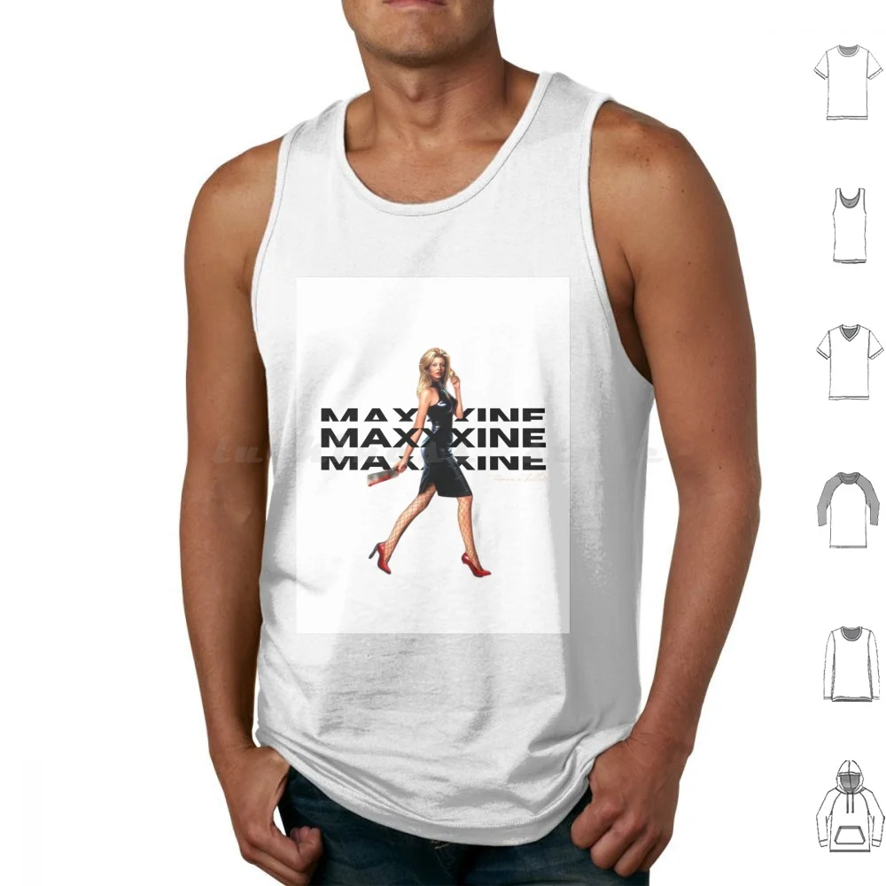 Maxxxine Art Tank Tops Vest Sleeveless Maxxxine Pearl The X Factor Movie Film Cinema Ti West Directed By Ti West