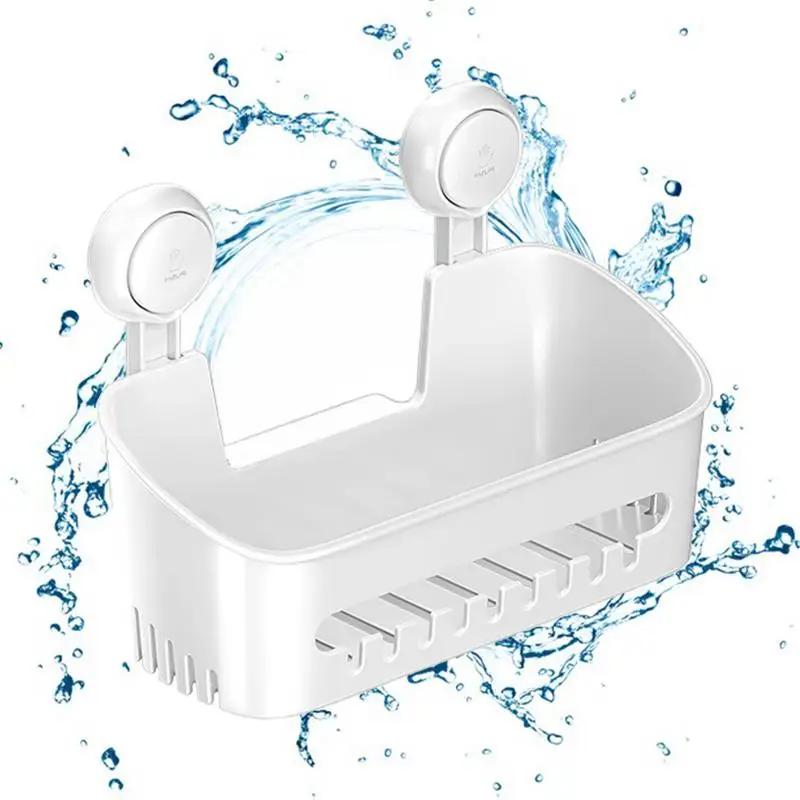 

Органайзер для душа на присосках, настенный органайзер для хранения туалетных принадлежностей для дома, квартиры, общежития