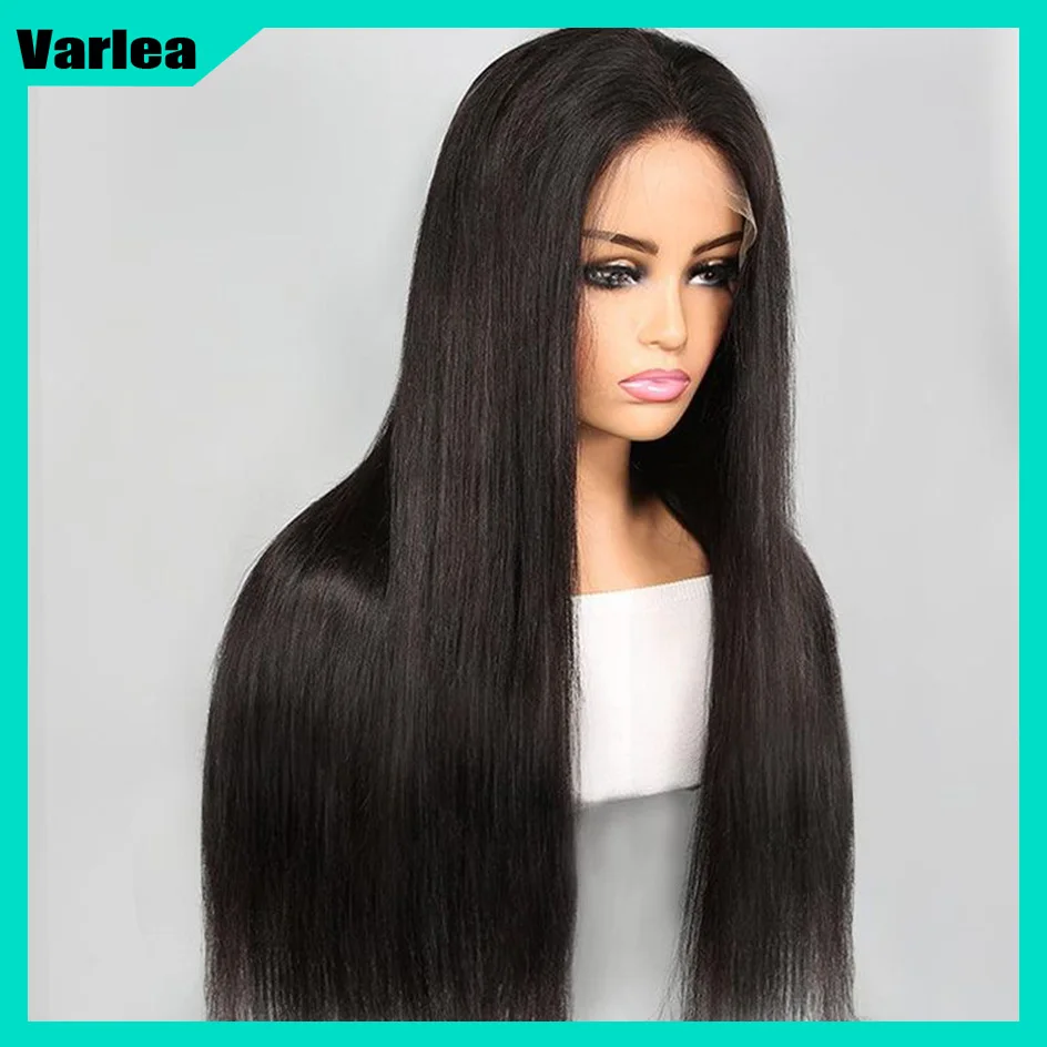 

Varlea 200% Density Brazilian Hair Bundles And Closure 5x5 Hd Lace Straight Human Hair Wigs Bundles 4x4 Closure Human Hair Wig