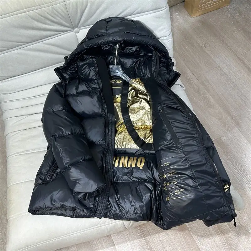 Manteau femme épaissir chaud Parker veste mode ample à capuche pain vêtements automne hiver 2025 nouvelle courte doudoune en coton