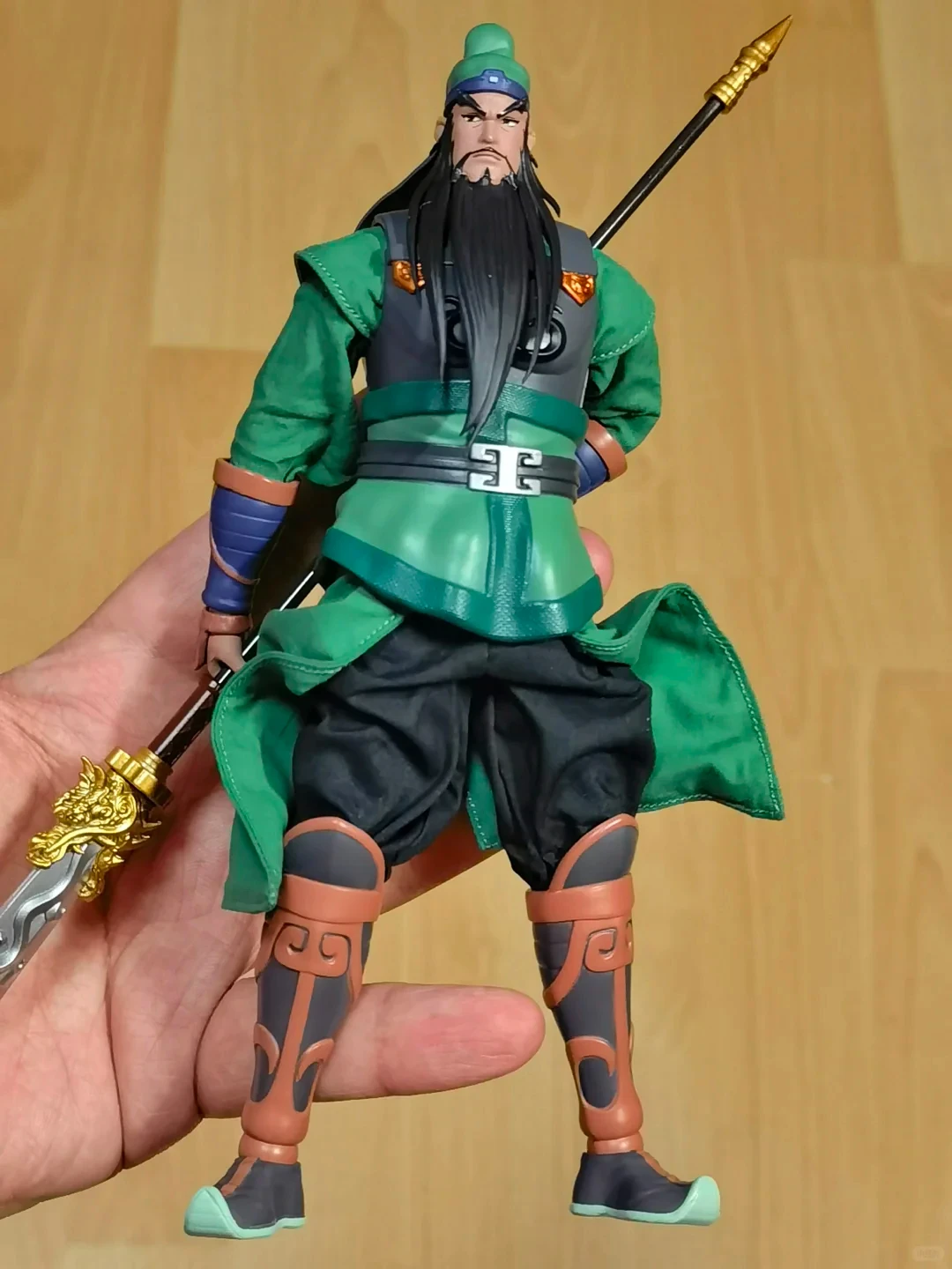 Jouets de jeu authentiques, échelle 1/12, soldat masculin, Anime GuanYu, Version animée, ensemble complet de 6 pouces, modèle d'action, nouveau, en Stock