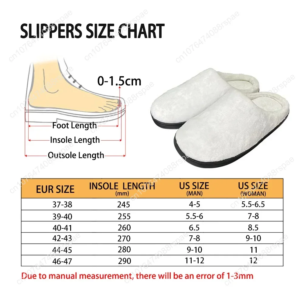 명탐정 코난 만화 홈 코튼 맞춤형 슬리퍼, 남성 여성 샌들, 플러시 침실 캐주얼 보온 신발