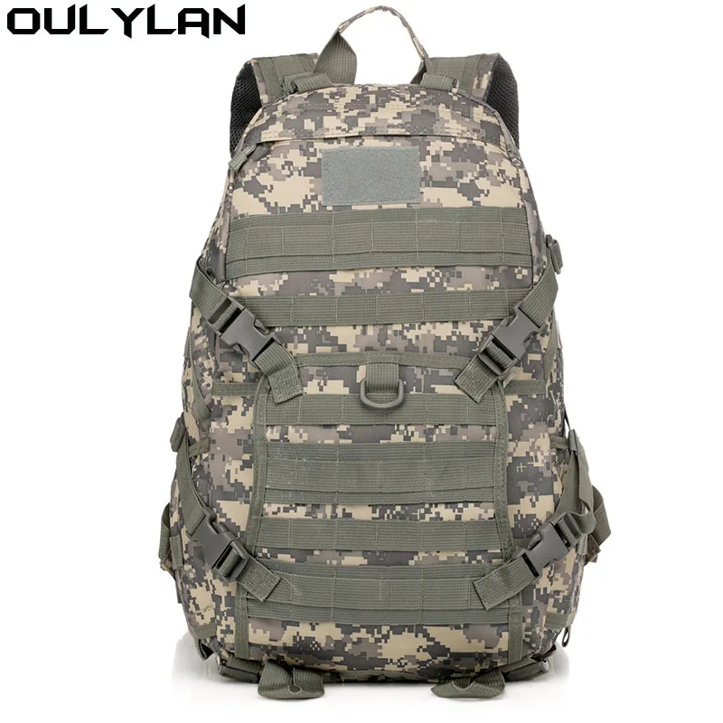 Oulylan Military Tactical Backpack Outdoor Waterproof Camping Hunting Trekking Sport Bag Softback Large Capacity Molle Rucksack