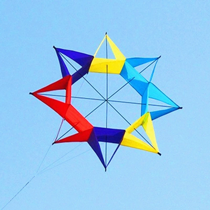 Kostenloser versand neue 3d kite fliegen outdoor spielzeug drachen für kinder string linie nylon drachen professionelle drachen Outdoor spielzeug delta kite