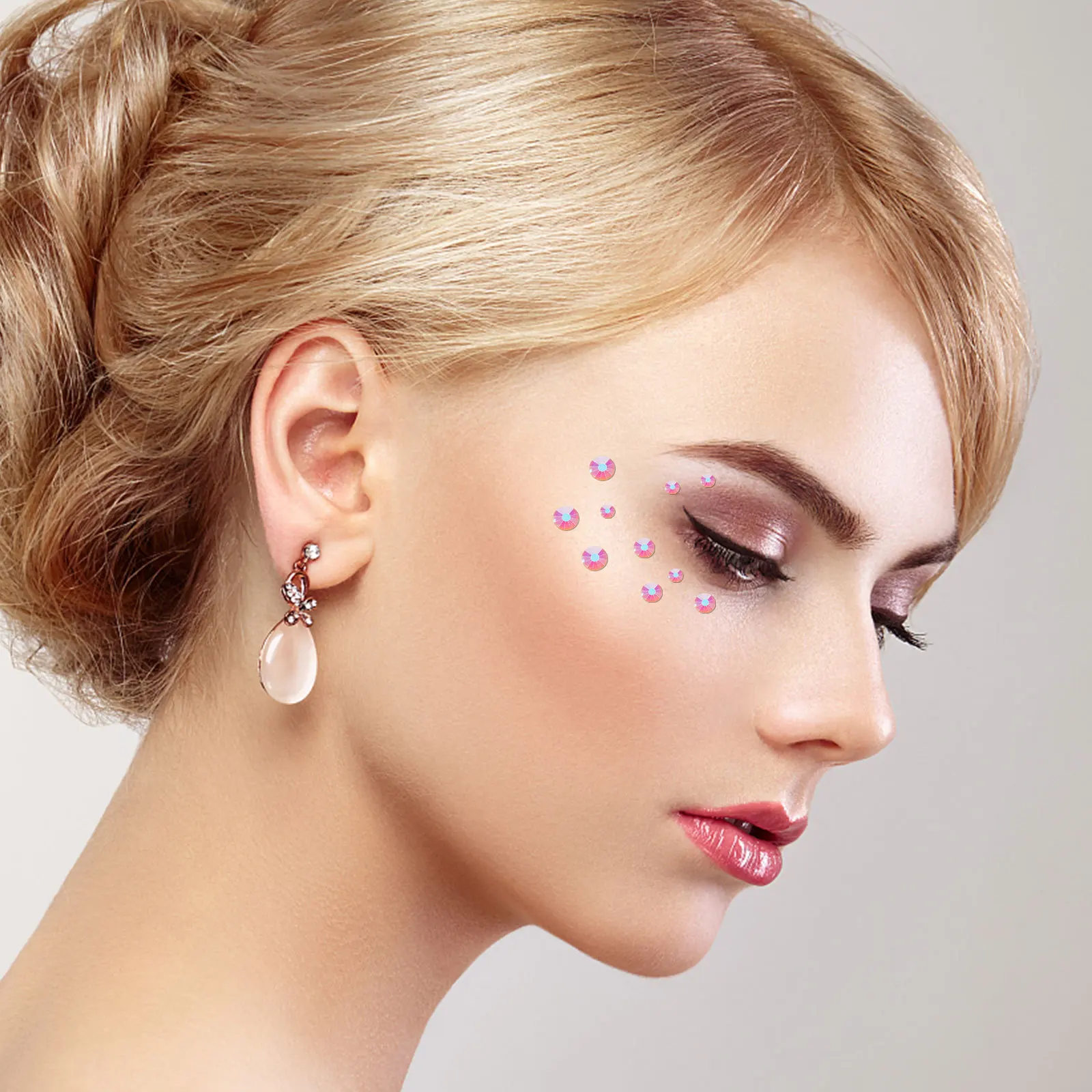 

1 Box Diamond Flatback Rhinestones Stylish DIY Nail Ornaments Quick Easy Manicure Art Decoration