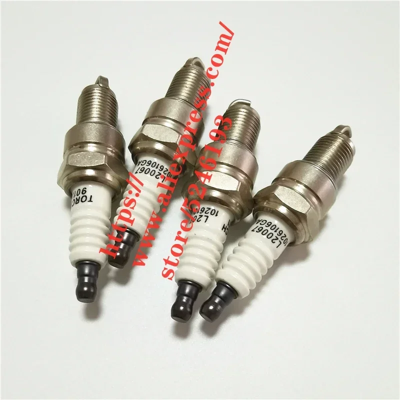 4pcs/set Engine Spark Plug For JAC Refiine J6/M2/Heyue RS Refine M5 1026106GAA