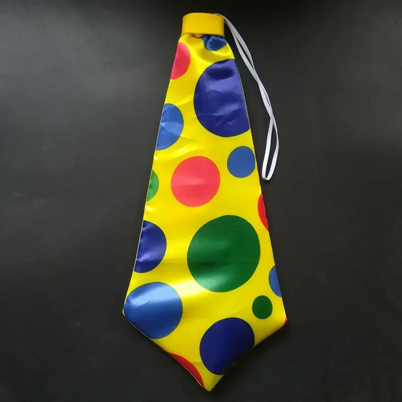 Polka Dot Clown Costume Cosplay Skirt Tie Headband for Halloween Party