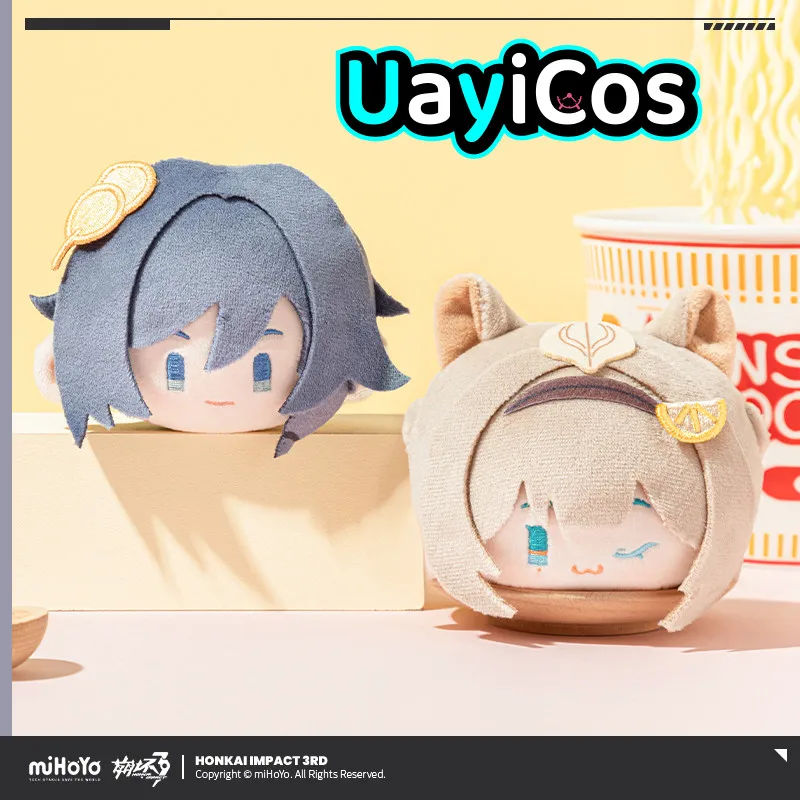 

Elysia Original Honkai Impact 3 Pardofelis Fuhua Kevin 8cm Stuffed Plushies Doll Clothes Anime Game Keychain Bag Toy Kids Gift