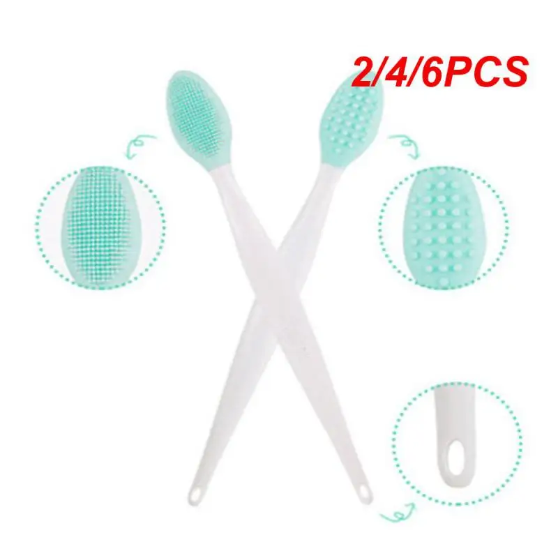 2/4/6PCS Nose Brush Silica Gel Durable Convenient Portable Cleaning Tools Cleansing Simple Comfortable Healthy