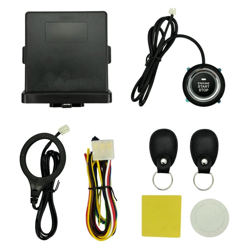 Universal 12V RFID Engine Start Stop System Push Button Ignition Switch Vehicle Security Upgrade Kit