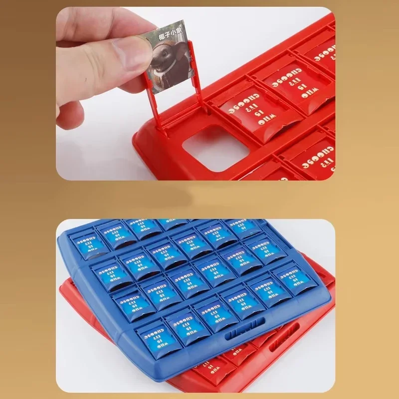 

Guess Who I Am Jigsaw Puzzle Game Portable Interactive Tray For Two People An Educational Board Game Suitable For Children