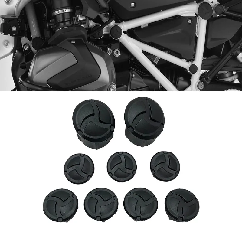 

9PCS Motorcycle Frame Hole Cover Caps Plug For BMW R1200GS LC R 1200 GS LC Adventure R1250GS R 1250 GS Adventure 2014-2022 2021