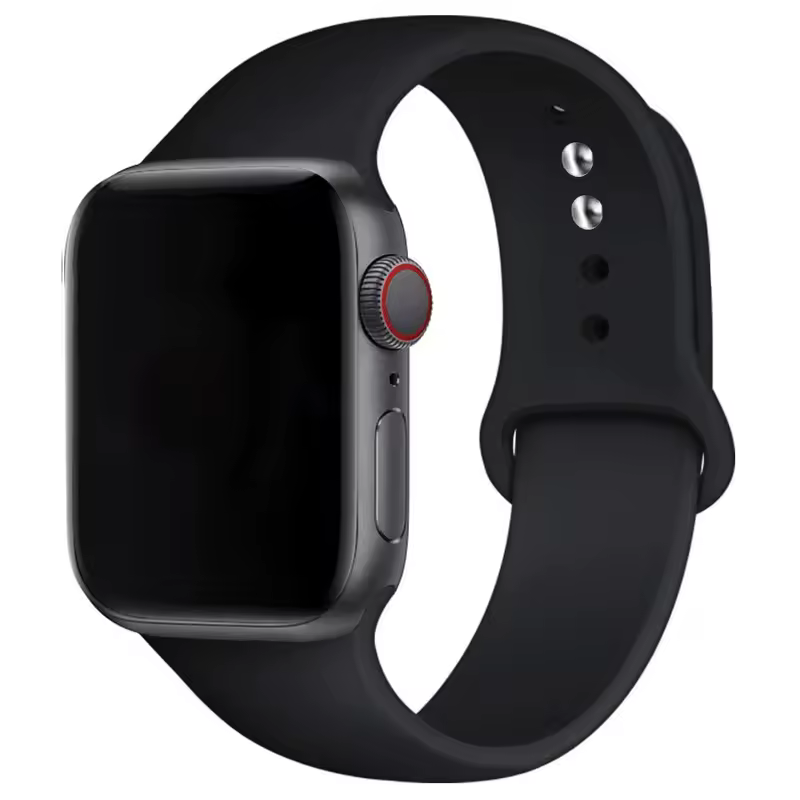 Silicone Band For Apple Watch straps 49mm 40mm 44 mm 45mm 46mm 42mm 41mm 38mm sports bracelet iWatch series 10 9 8 3 SE ultra 2 - Image 3