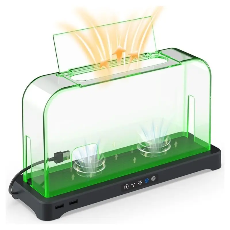 full-for-switch2-for-switch-transparent-protective-dust-cover-set-ventilated-consoles-stand-with-color-light-clear-dust-guard