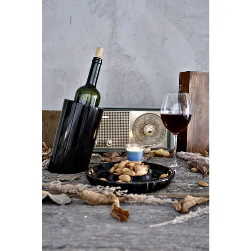 Voodo Concept Alexander Black Marble Wine + Confectionary 2'li Set