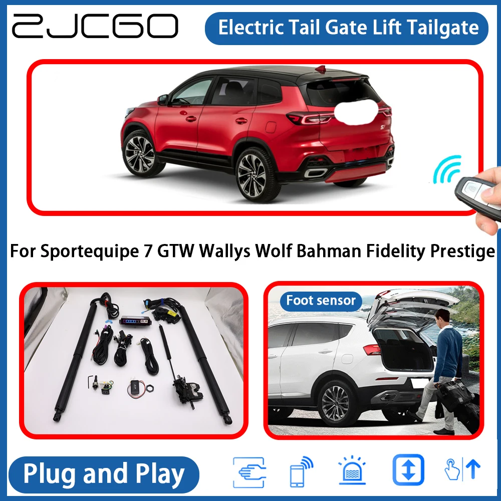 for Sportequipe 7 GTW Wallys Wolf Bahman Fidelity Prestige Automatic Powered Tailgate Power Liftgate Electric Tail Gate Lift