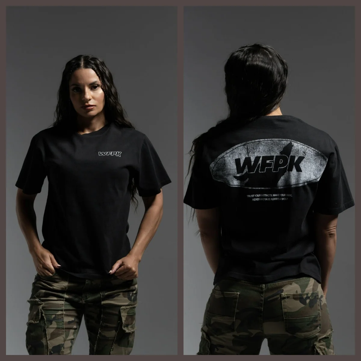 New Core _WFPK HOWL_ Graphic T-Shirt GYM Daily Fitness Can Wear Cotton T-shirt To Absorb Sweat and Breathe