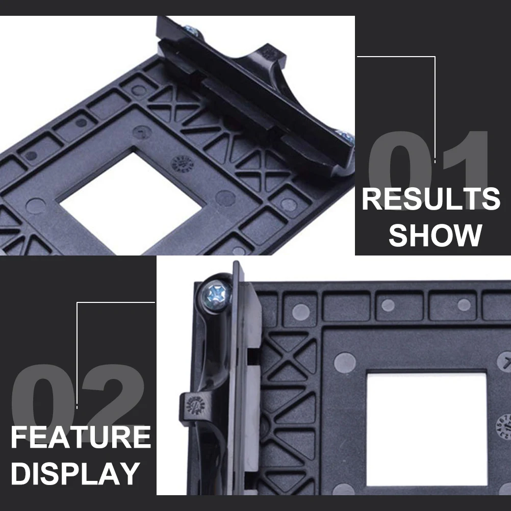 

3pcs Cpu Heatsink Bracket Mounting Stand For B350/X370 Motherboard Fan Radiator Replacement Air-Cooled Mount Base Notebook