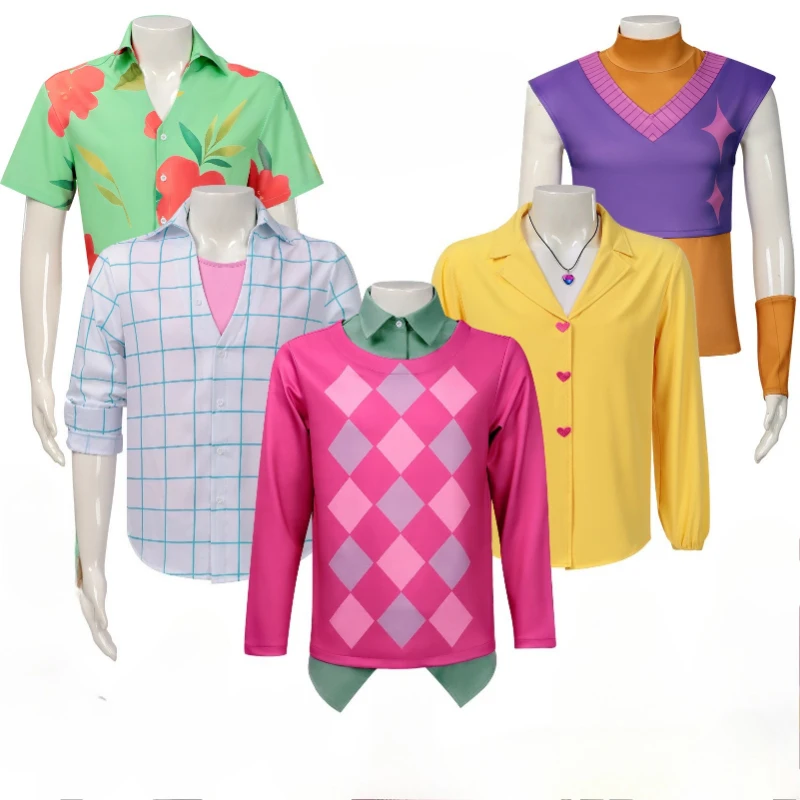 

Kids Boys Kpop Jinu Abby Baby Mystery Romance Demon Hunters Cosplay Saja Boys Costume for Child Clothing Halloween Carnival Suit