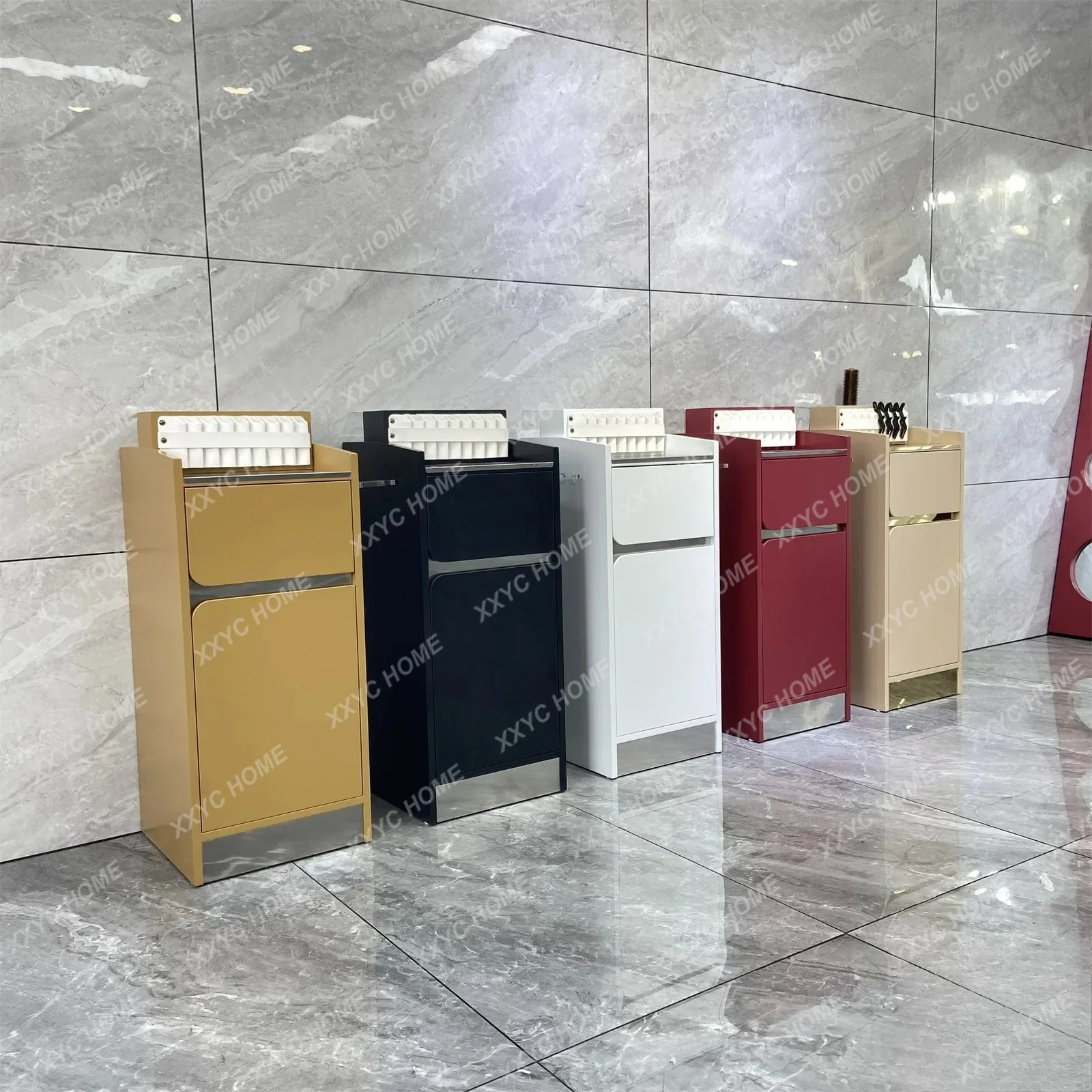 

Special Multifunctional Tools Barber Shop Storage Beauty Salon Simple Cabinet