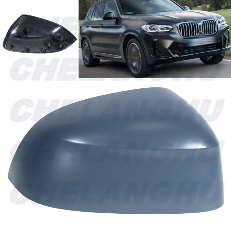 

For Bmw X3 G01 LCI X4 G02 LCI 2021 Right Side Primed Mirror Cover Cap Housing car acesssories 51168496624