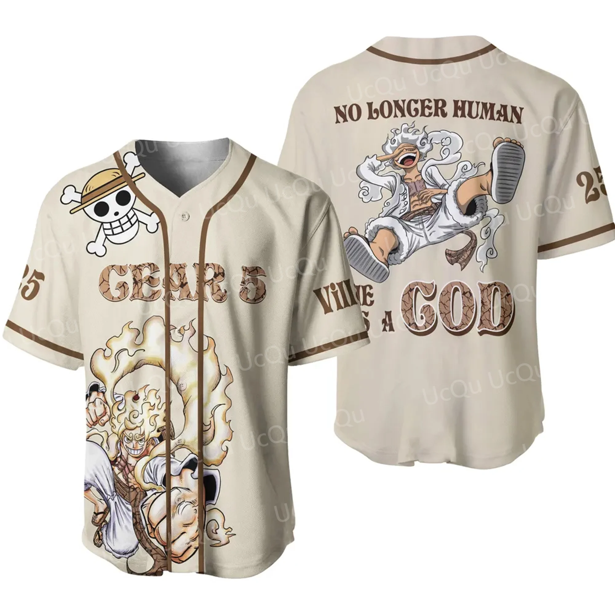 

2025 New One Piece Baseball Jersey Oversized Tops For Adult/Kids