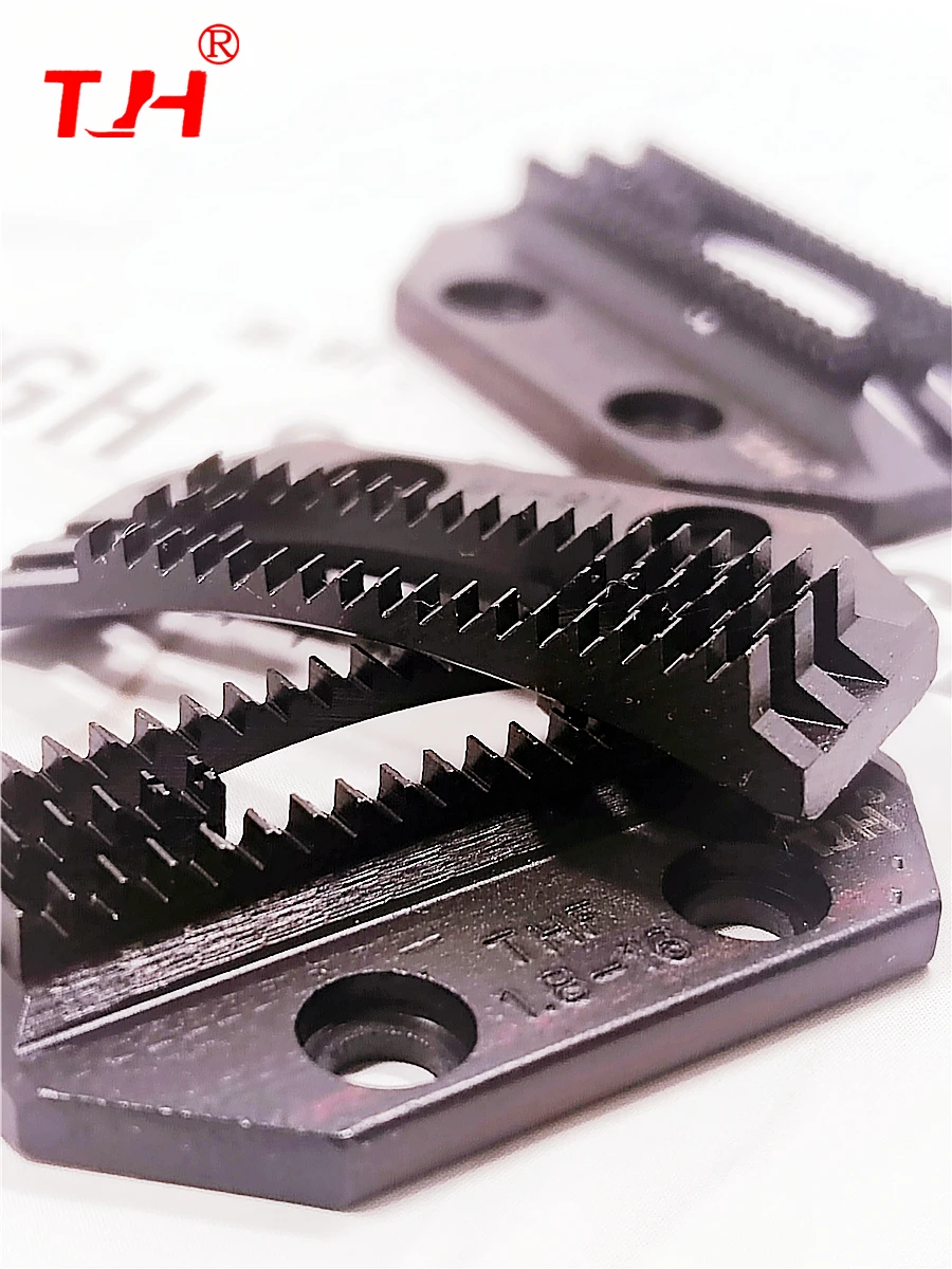 THF المستوردة آلة التحكم بالكمبيوتر أسنان رقيقة E-نوع المضادة للانزلاق رقيقة الأسنان نسيج الشيفون الحريري #4